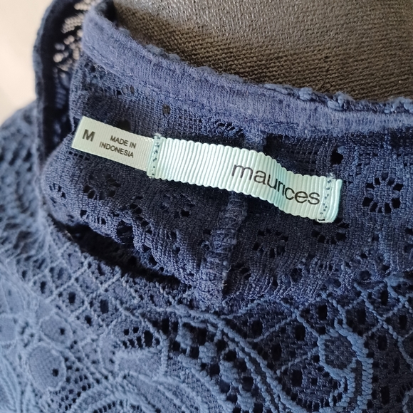 Maurice's Floral Lace Top - Picture 6 of 6